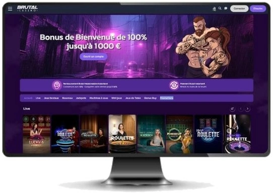 interface pc brutal casino