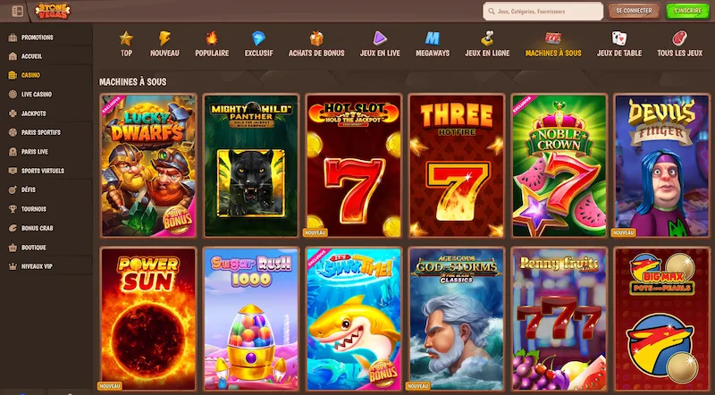 machine a sous stone vegas casino