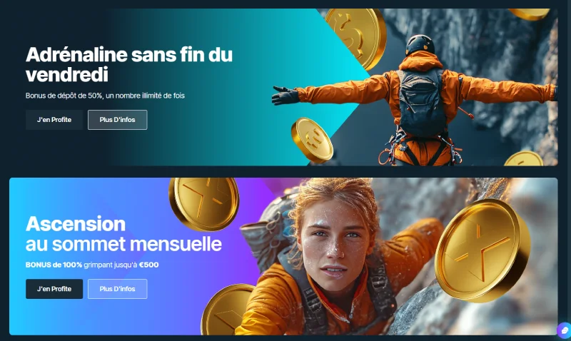 Promotions sur LuckyMax