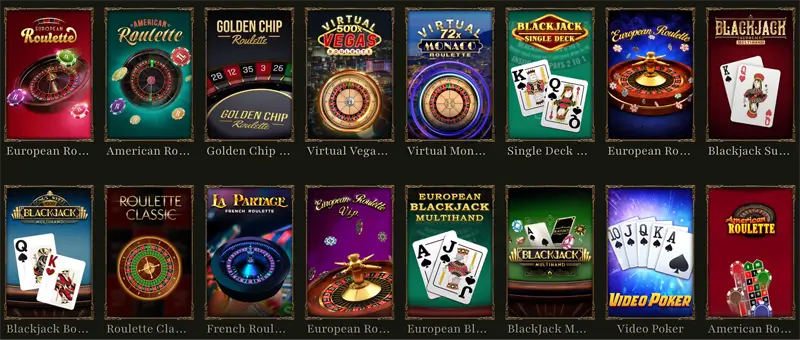 jeux de table kyngs casino