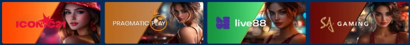 Capture d'écran des logiciels sur Bof Casino