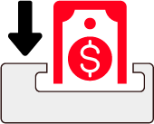 illustration d&eacute;p&ocirc;t d'argent