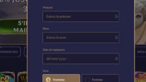 &eacute;tape 5 inscription divaspin