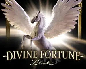 logo divine fortune black