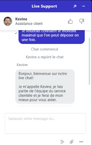 Echange avec le service client de WishWin