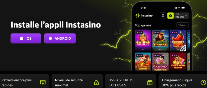 Instasino app