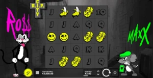 Interface de la machine &agrave; sous Rip City