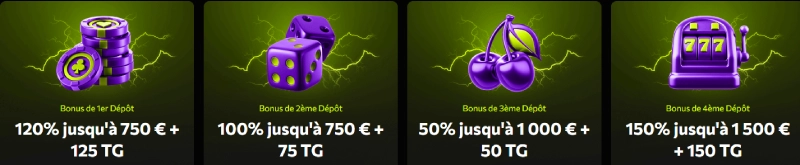 le bonus de bienvenue de instasino casino