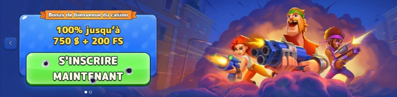 le bonus de bienvenue sur pistolo casino