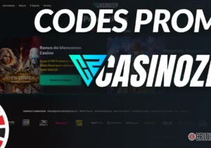 Codes Promo Casinozer et bonus actifs en Juillet 2026