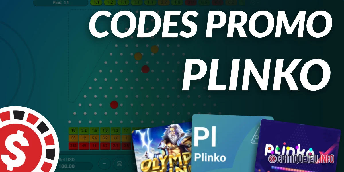 Code promo Plinko – Les meilleurs Bonus casino 2026