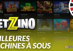 Les meilleures machines à sous Betzino en 2026