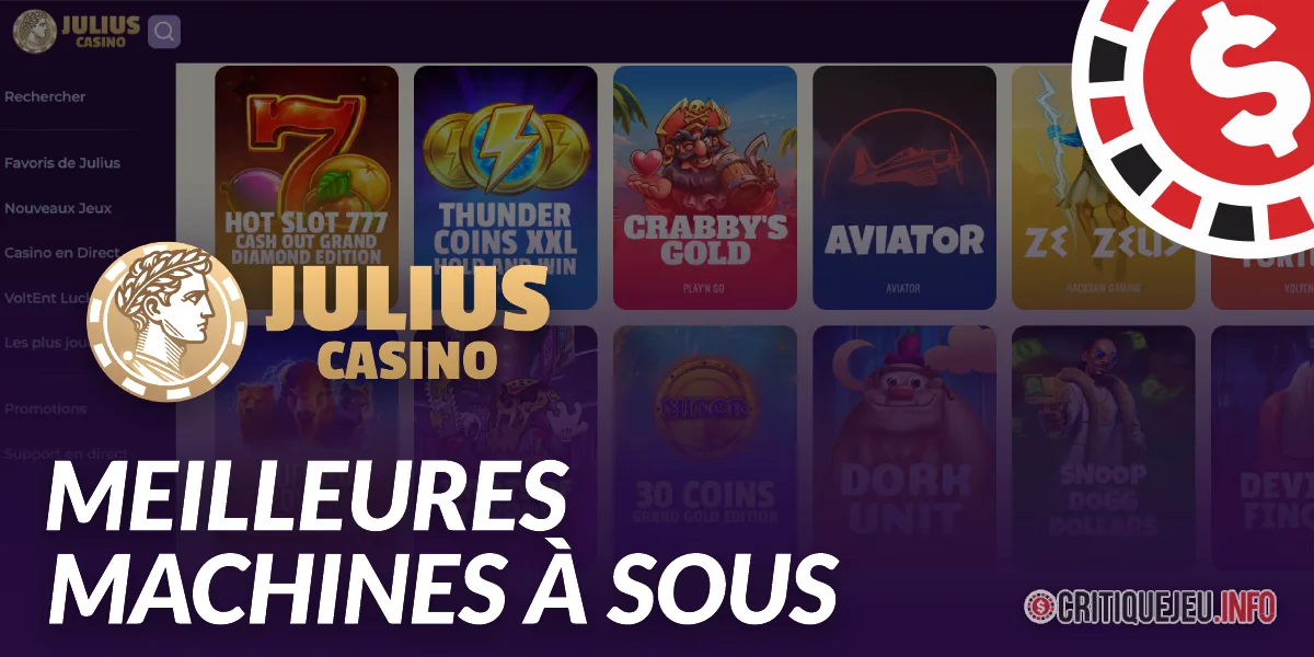 Julius casino slots