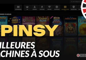 Les meilleures machines à sous Spinsy en 2026