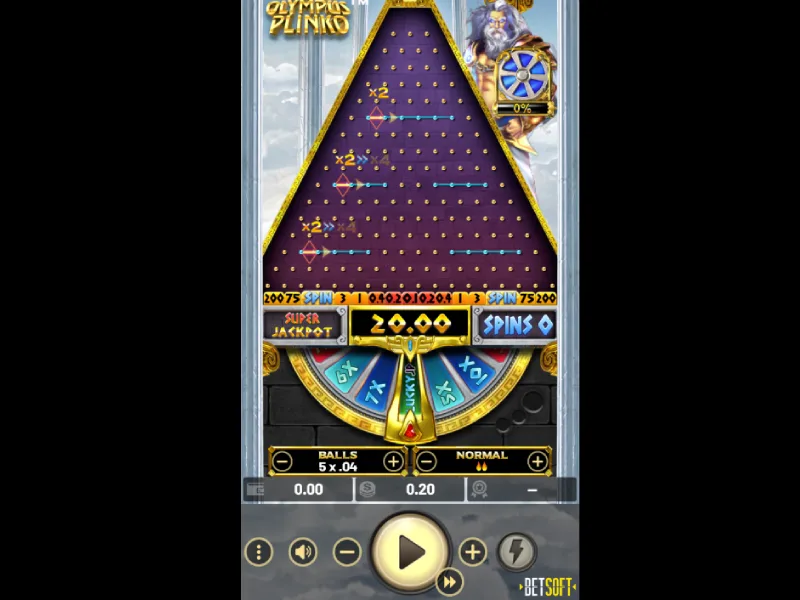 Olympus Plinko capture d'écran