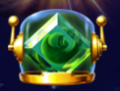 symbole 2 du gemme vert sur pirots 4