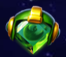 symbole 3 du gemme vert sur pirots 4
