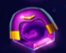 symbole 4 du gemme violet sur pirots 4