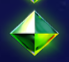 symbole 7 du gemme vert sur pirots 4