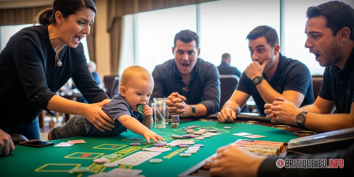 Peut-on entrer dans un casino avec un bébé ?