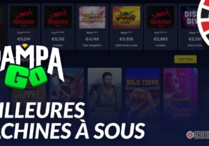 Les meilleures machines &agrave; sous Pampago en 2026