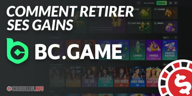 Comment retirer ses gains sur BC Game
