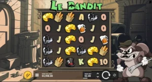 Capture d'écran de l'interface de Le Bandit