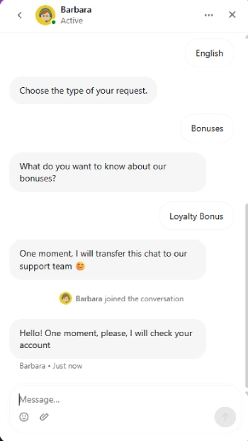 Echange avec le service client de Spinaura