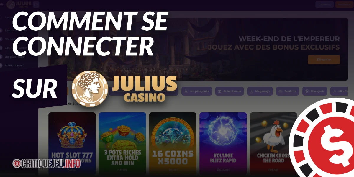 Julius Casino Banner
