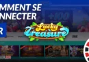 banniere comment se connecter sur lucky treasure