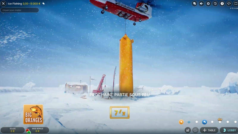 capture decran multiplicateur ice fishing