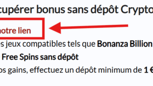 cliquer sur nos liens casino bonus sans depot