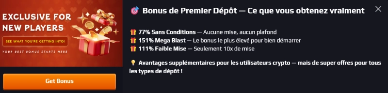 capture decran bonus de bienvenue blaze spins