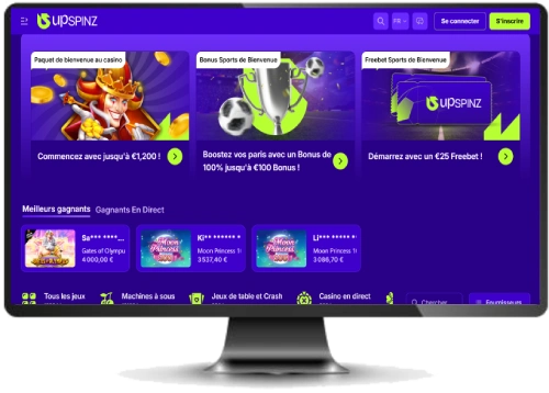 capture decran interface ordinateur upspinz