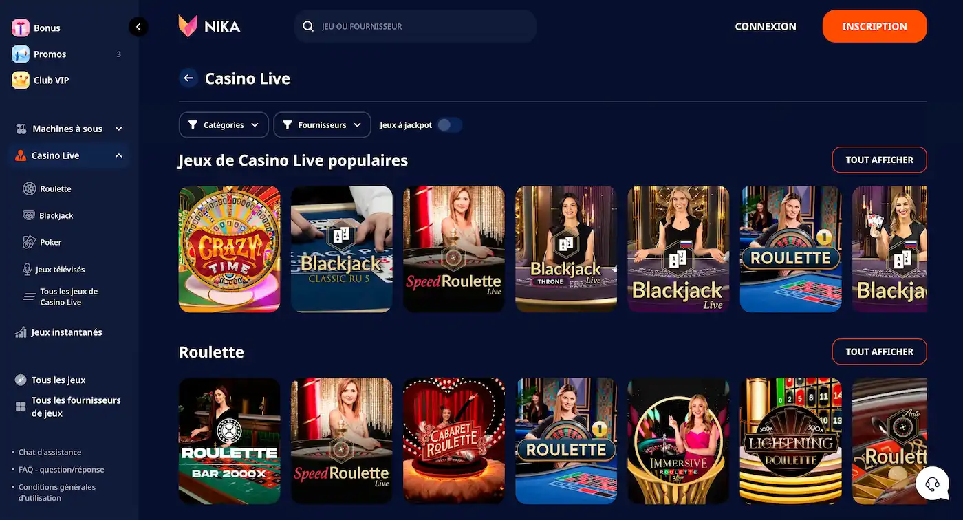 Nika casino casino