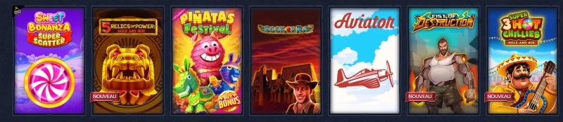 les autres jeux sur betwarts