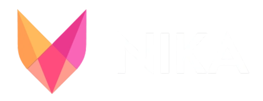 Nika Casino official logo displayed on a dark background