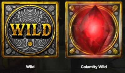 symboles des wilds sur gonzo's quest2