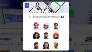 Capture d'&eacute;cran de l'&eacute;tape 6 de l'inscription sur PlayID