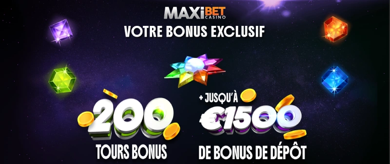 capture decran bonus de bienvenue exclusif maxibet