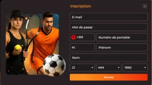 capture decran inscription etape 2 maxibet
