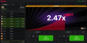 Obtention d'un multiplicateur x2.47 gr&acirc;ce &agrave; la progression de l'avion