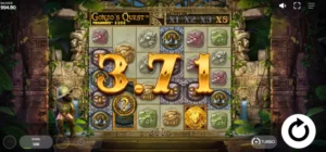 Ecran des gains de Gonzo's Quest Megaways