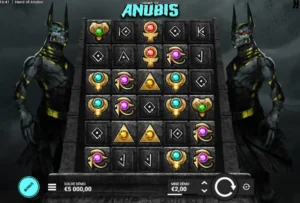 Grille de jeu de Hand of Anubis