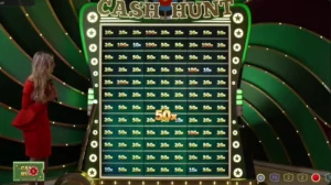 Le jeu bonus Cash Hunt sur Crazy Time