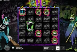 Jeu bonus en cours sur Chaos Crew 2