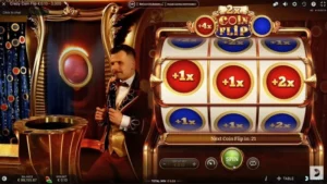 Partie bonus sur Crazy Coin Flip