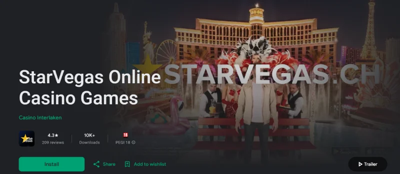 capture decran application mobile starvegas casino