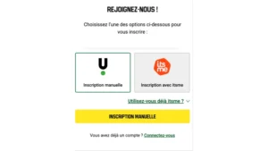 capture decran inscription etape 3 unibet belgique