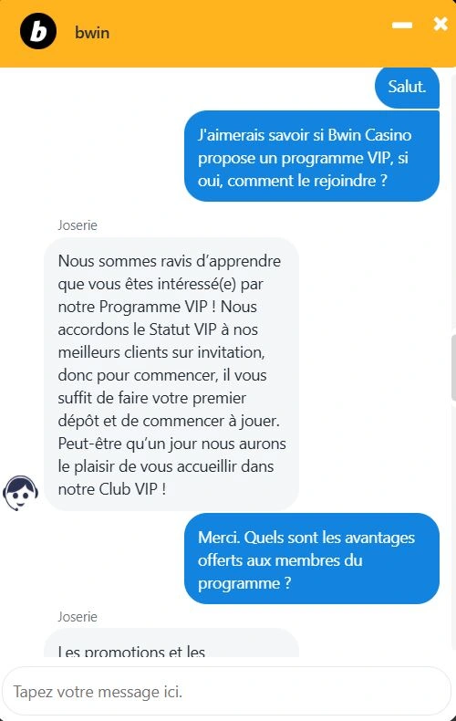 capture decran service client bwin casino belgique